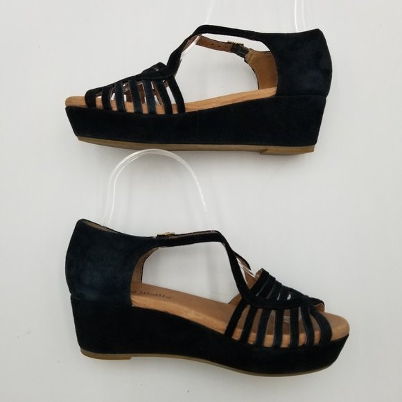 Anthropologie Gee WaWa Doris Platform Suede Sandals - Picture 9 of 11